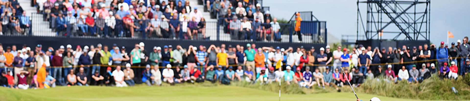 Southport England Jordan Spieth Of The United States Hits An Approach Shot On The 8Th Hole Jpg